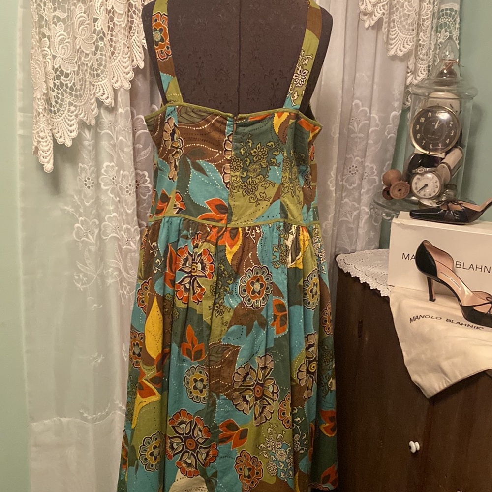 Signature by Robbie Bee Multicolor Floral Dress - Picture 3 of 10